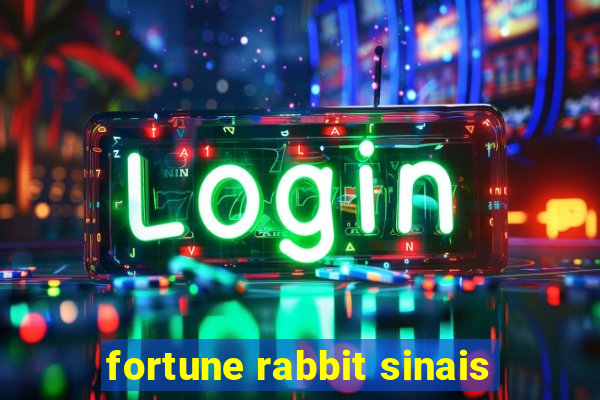 fortune rabbit sinais